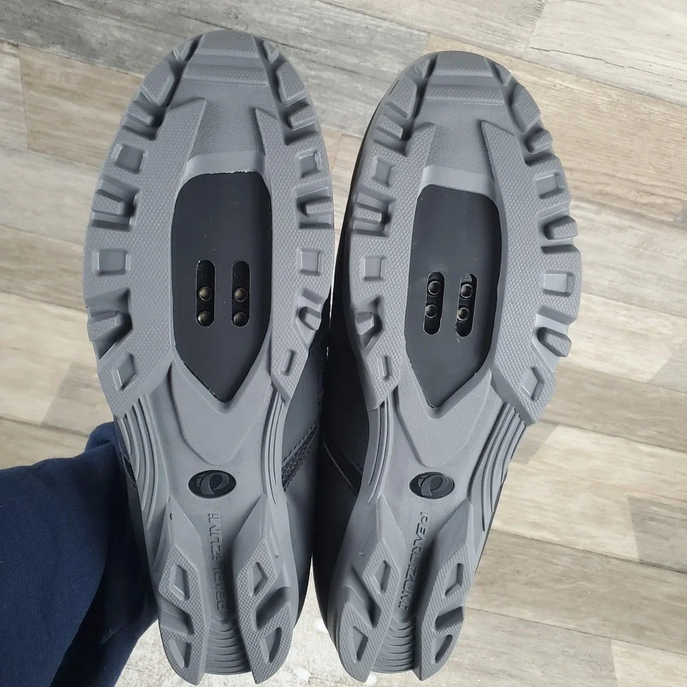 Pearl Izumi All Road V5 Mens Cycling Shoes Sz‎ 10.5 Black Bike 4 Bolt Sneakers